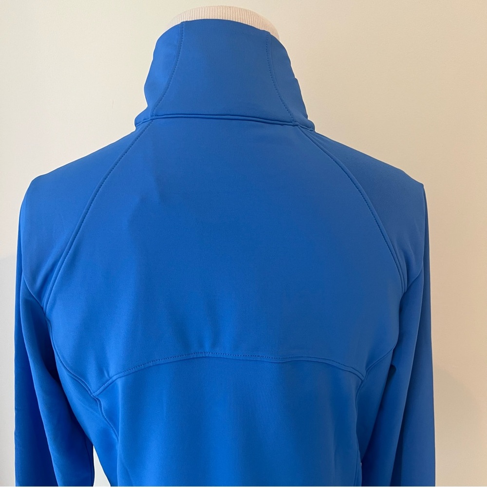 NWT Masters Golf Blue Full Zip Athletic Tech Jacket by Magnolia Lane Sz Medium - Picture 6 of 15